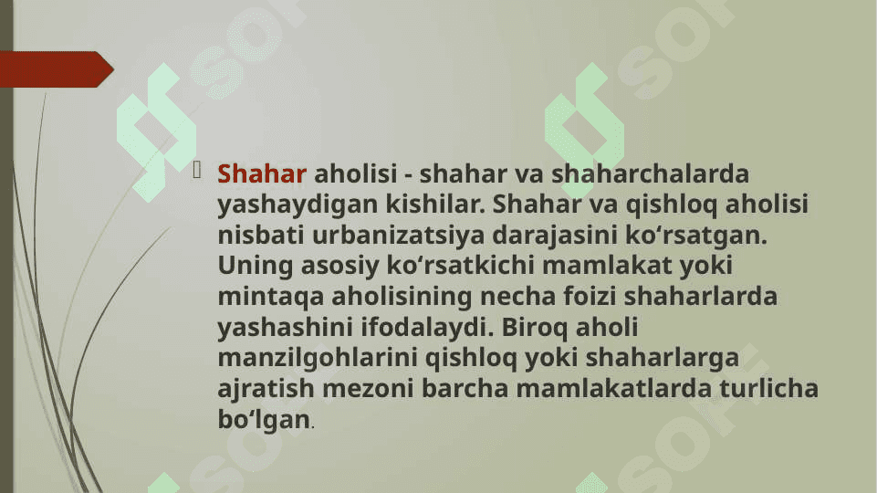 Shahar va qishloq aholi manzilgohlari. 3