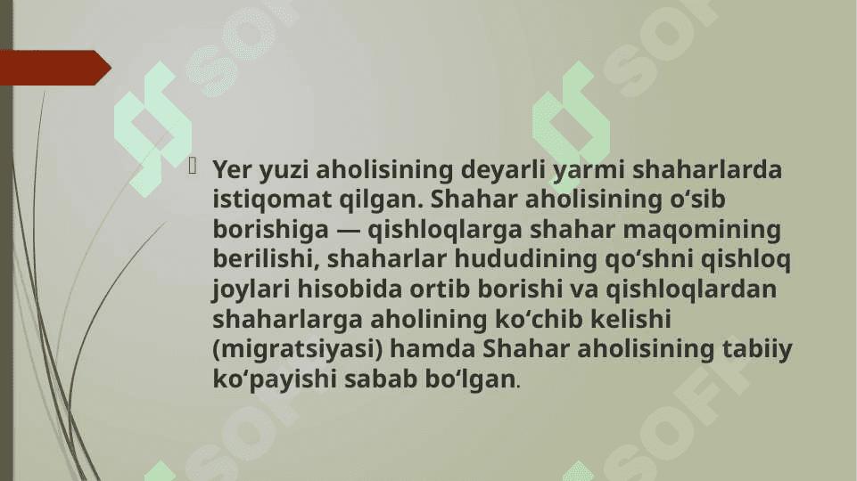 Shahar va qishloq aholi manzilgohlari. 4