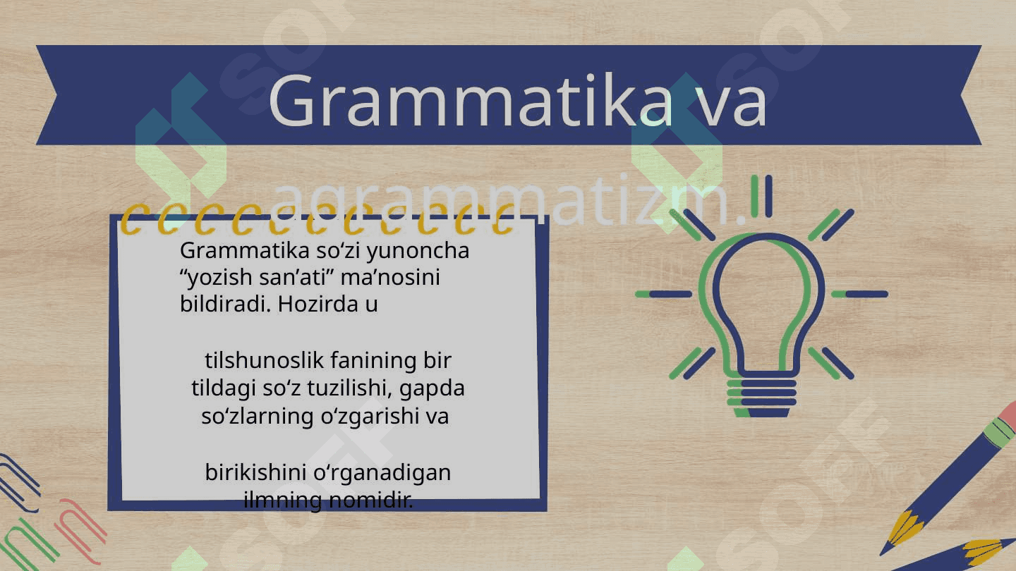 GRAMMATIKA VA GRAMMATIK VOSITALAR 3
