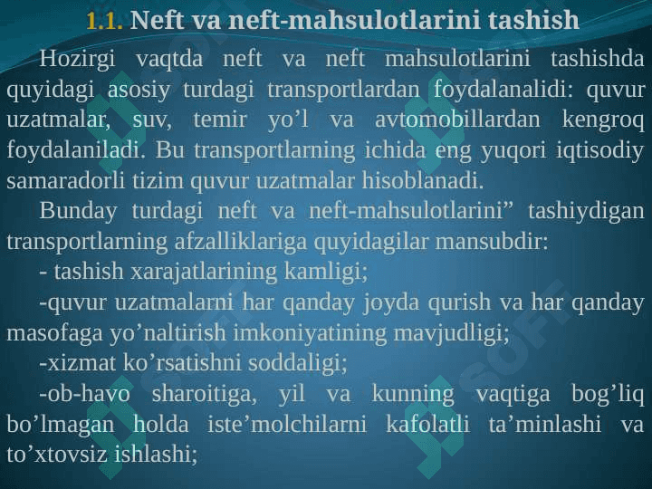 NEFT VA UNING-MAHSULOTLARINI SAQLASH 2