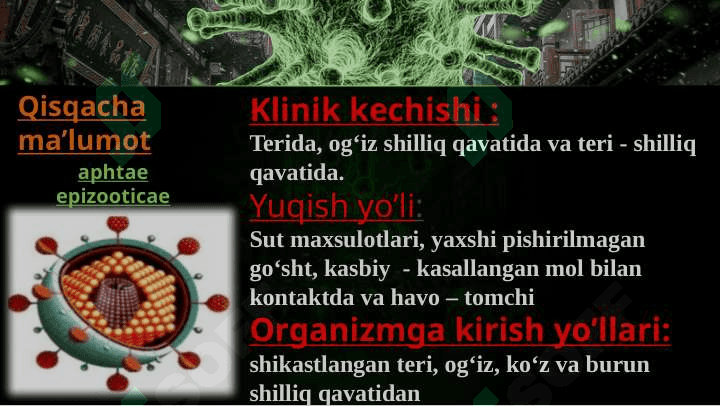 Oqsim kasalligi 2