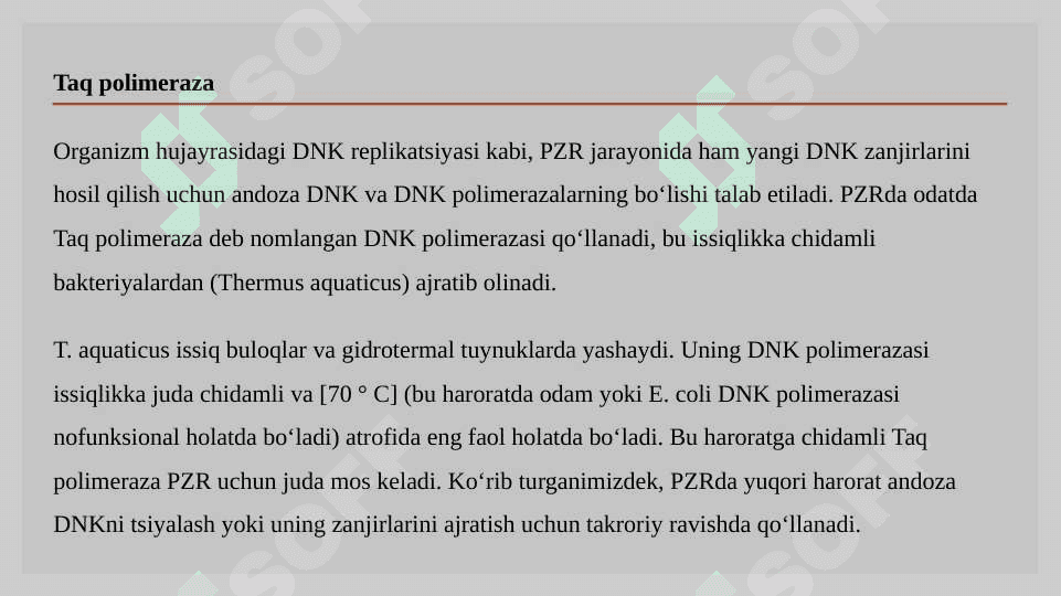 Polimeraza zanjir reaksiyasi 3