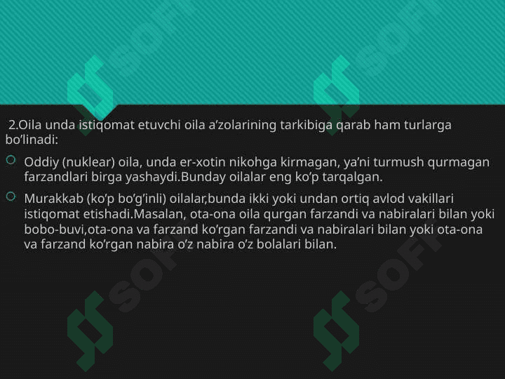 AHOLINING OILAVIY TARKIBI VA JAMIYATDA TUTGAN O’RNI 3