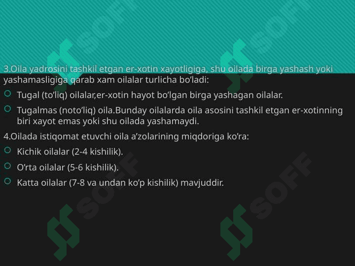 AHOLINING OILAVIY TARKIBI VA JAMIYATDA TUTGAN O’RNI 4