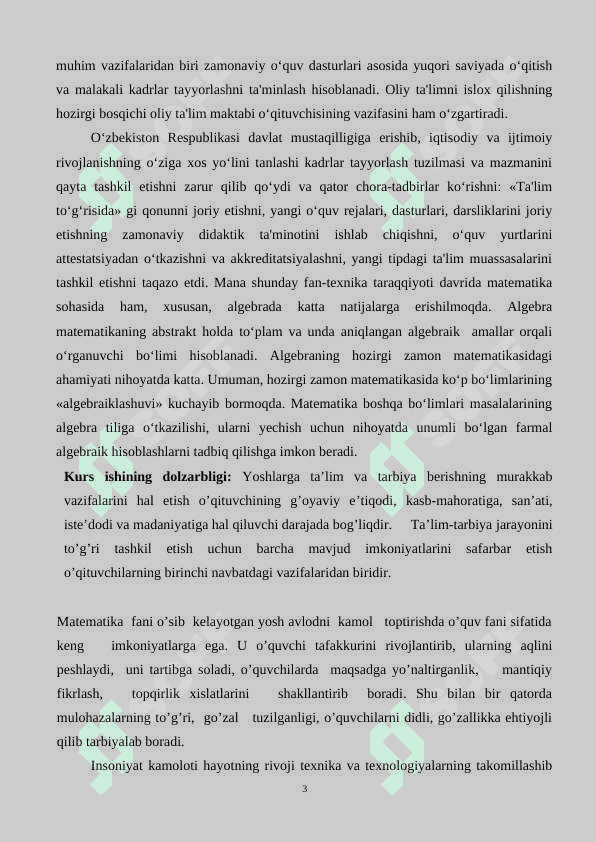 Bir o‘zgaruvchili funksiyaning monotonligi va ekstremumi 3
