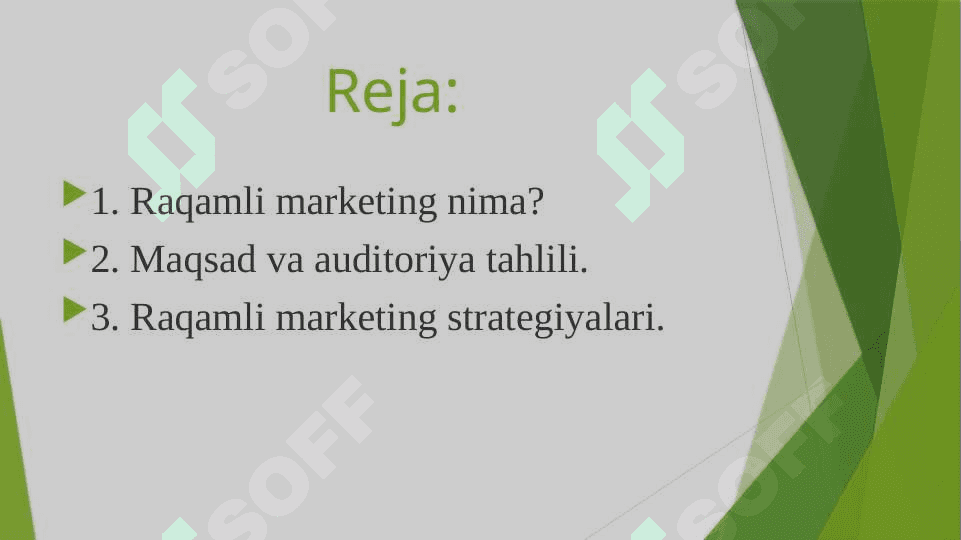 Raqamli marketing 2