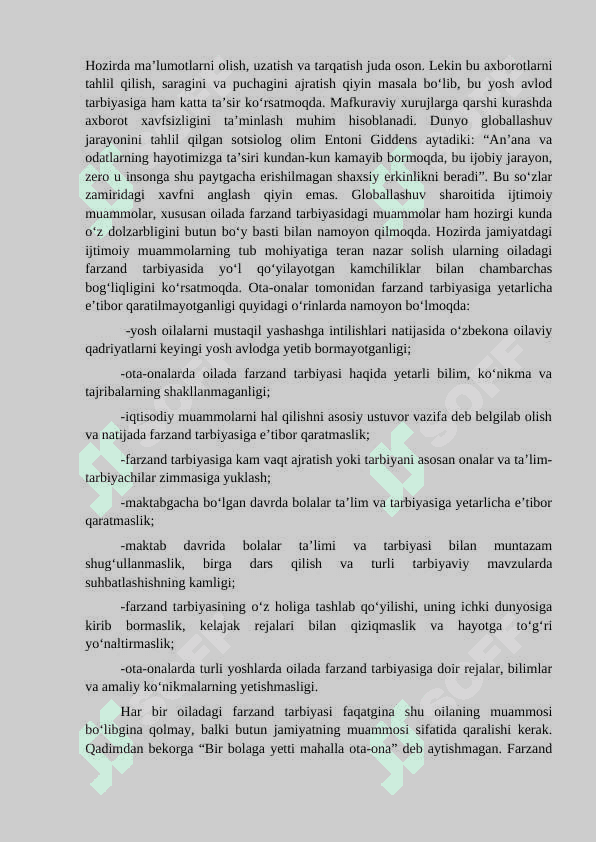 ТАRBIYANING GLOBALLASHUV JARAYONIDAGI VAZIFALARI 4