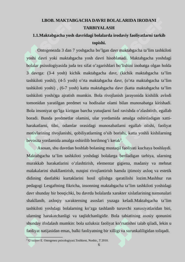 maktabgacha davri bolalarida irodaviy faoliyatining tarkib topishi 6