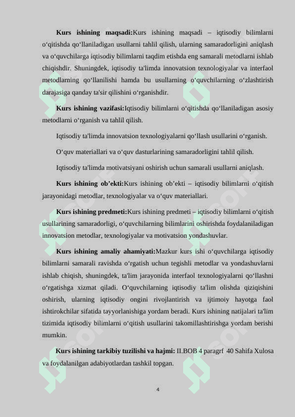 IQTISODIY BILIM ASOSLARINI O‘QITISH USULLARI 4