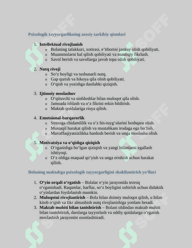 BOLANING MAKTABGA TAYYORGARLIK PSIXODIAGNOSTIKASI 3