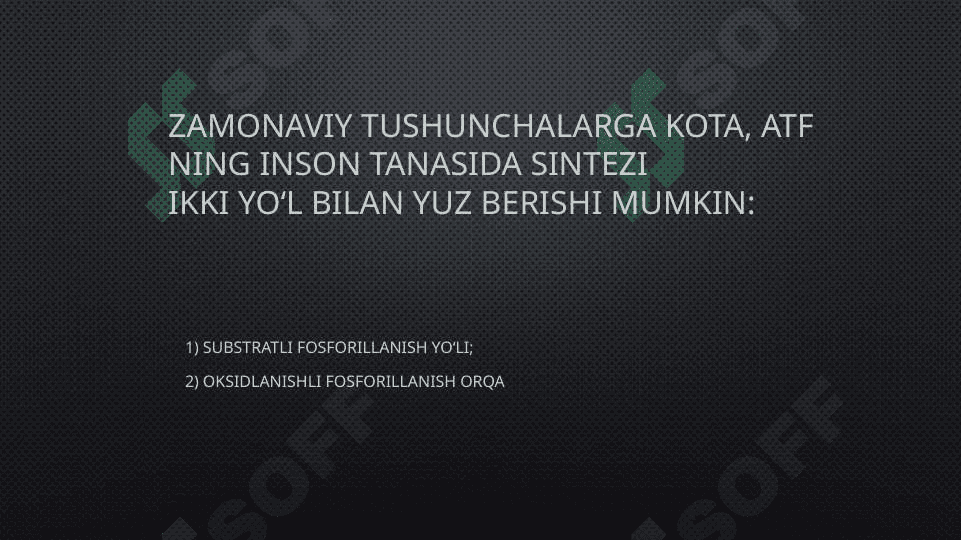 Energiya almashinuvi boshqarilishi 7