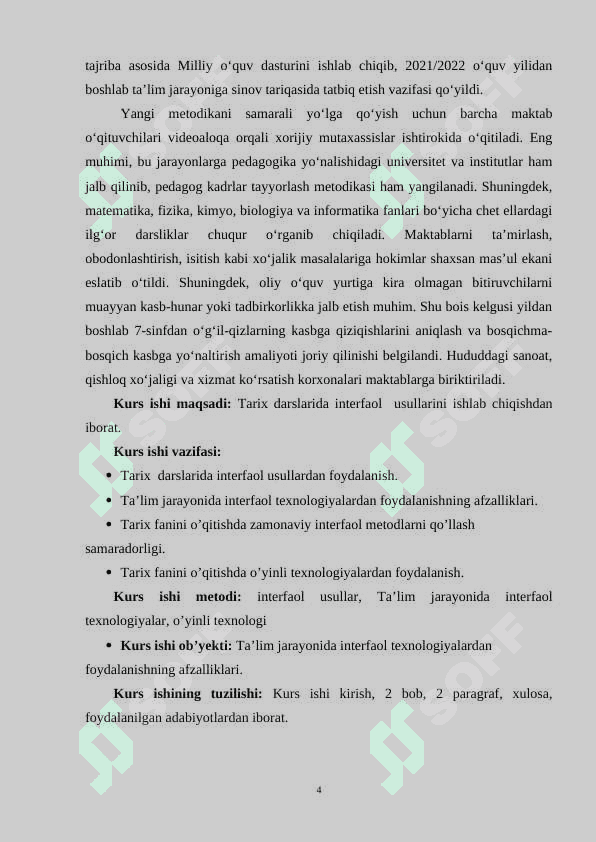 Tarix darslarida aqliy hujum metodidan foydalanish 4