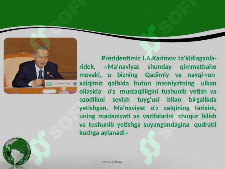 Mustaqillik va islomiy qadriyatlarning tiklanishi 3