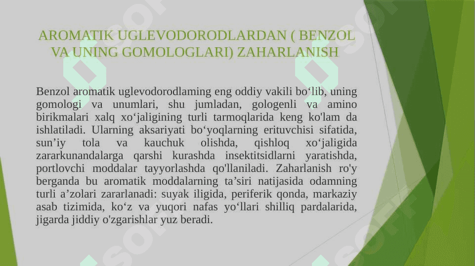 ORGANIK ERITIVCHILARDAN ZAHARLANISH 4