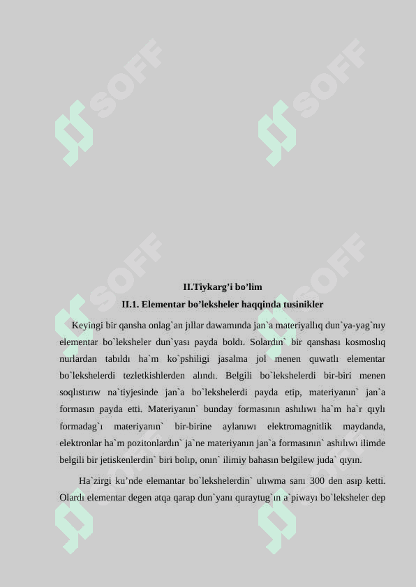 Elementar bo’leksheler fizikasi 4