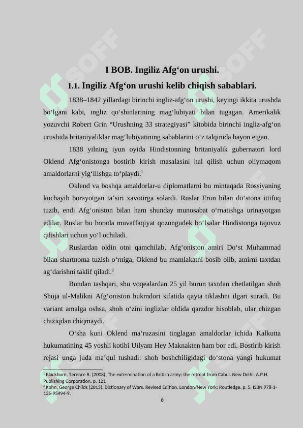INGILIZ-AFG‘ON URUSHLARI VA XALQARO VAZIYAT 6