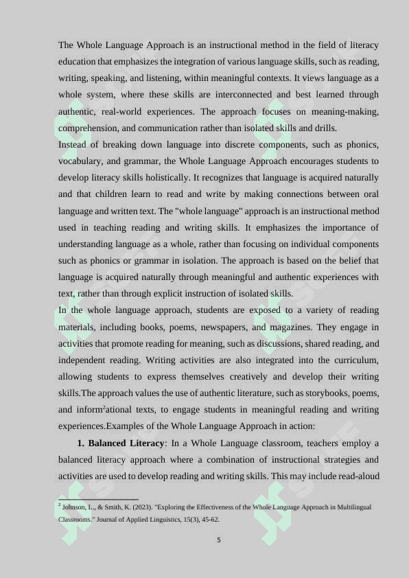 Theoretical aspects of the studied language 6