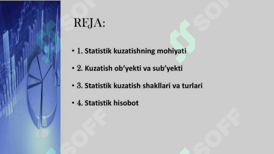 Statistik kuzatish 2