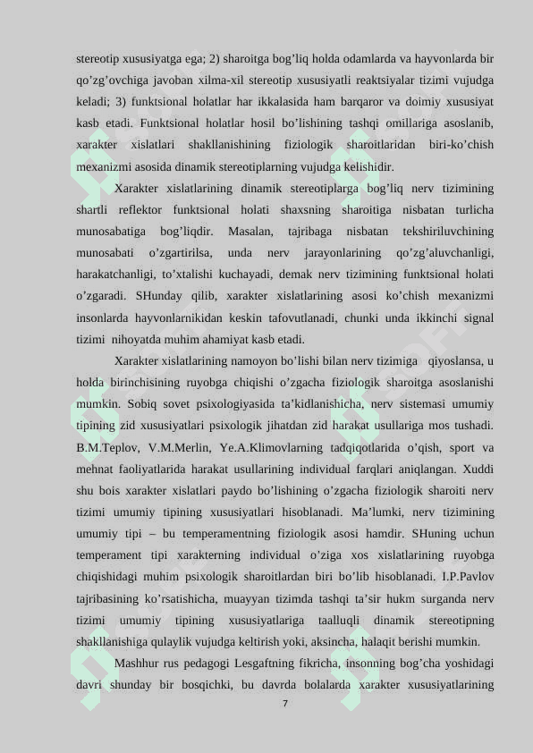 MAKTABGACHA DAVR BOLALARINING XARAKTER XUSUSIYATLARINING RIVOJLANISHI 7