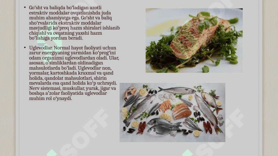 Tibbiyotda ovqatlanish nazariyasiParxez stollari 4