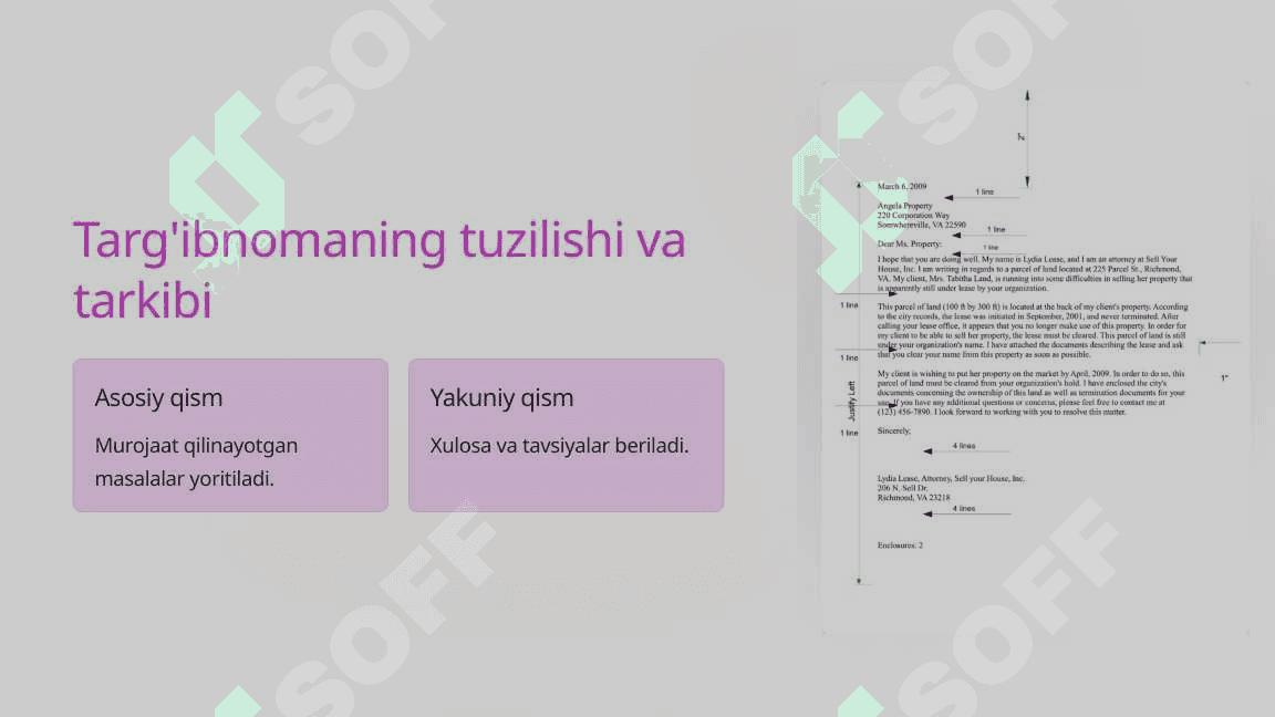 Ariza va tarjimayi holning zaruriy qismlari va yozish namunalari.Tushuntirish xati, bildirishnoma, xizmat xatining yozilish tartibi va namunasi_2 4