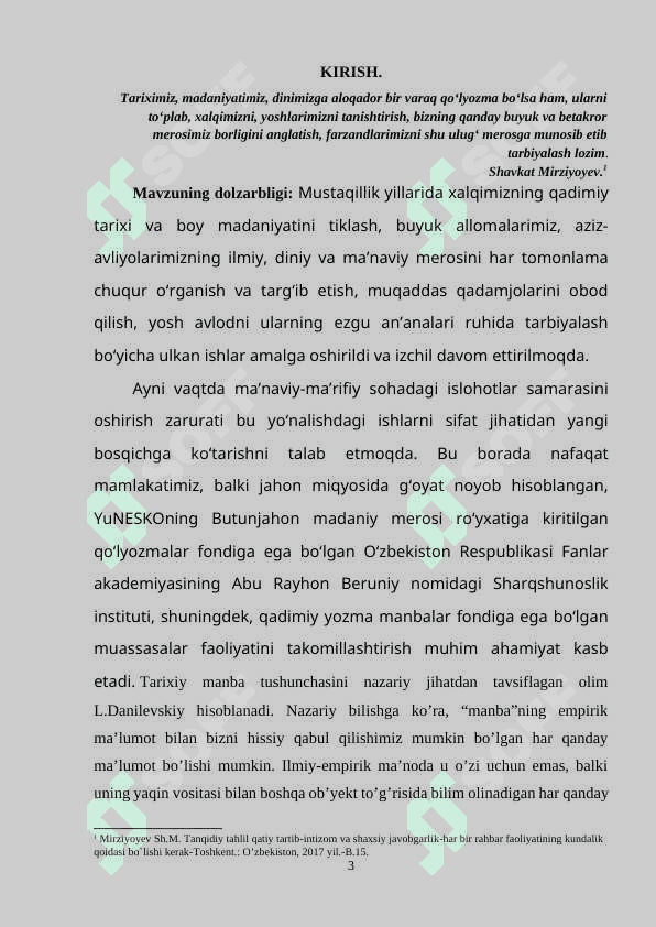 Tarix fanini o’qitishda tarixiy manbalarning o’rni 3