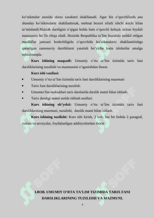 7-SINF O’ZBEKISTON TARIXI DARSLIGINING TAXLILI. 4