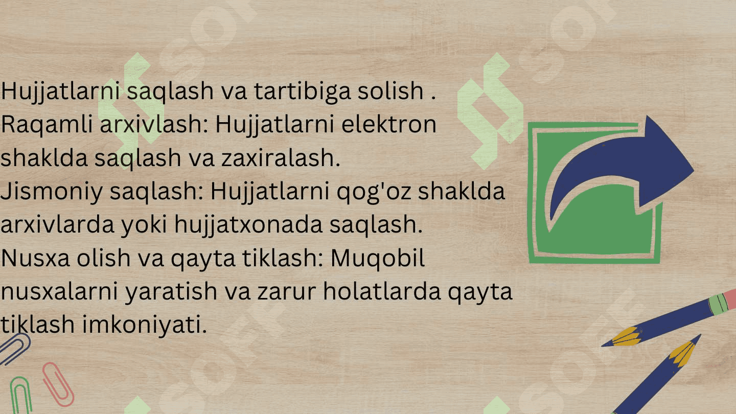 Xujjatlarning tasniflanishining meʼyoriy talablari haqida maʼlumot 4