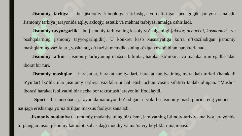 MAKTABGACHA YOSHDAGI BOLALAR JISMONIY TARBIYASINING NAZARIY ASOSLARI. 6