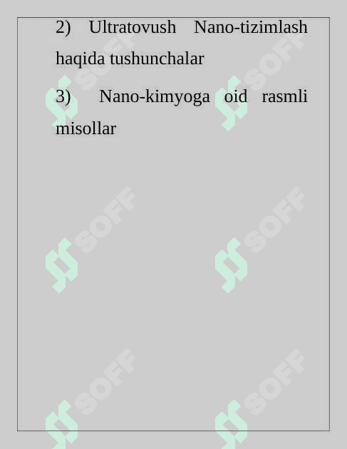 NANO KIMYO-FAZALAR AJRALISH SIRTIDAGI JARAYONLAR 3