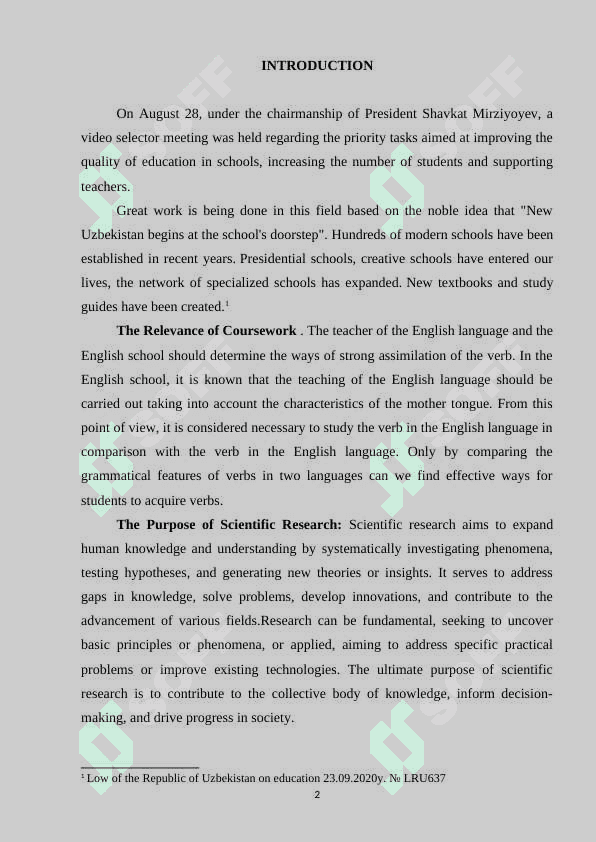 THE VERB AND ITS GRAMMATICAL CATEGORIES 2