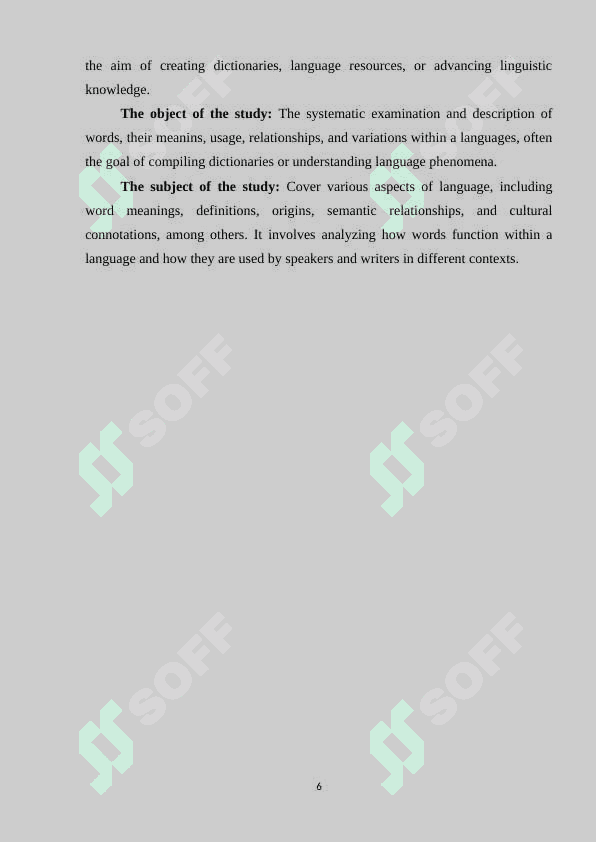 Lexicography of the English language. English dictionary and their development 6