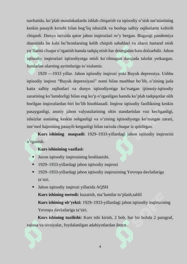 1929–1933-YILLARDAGI JAHON IQTISODIY INQIROZI 4