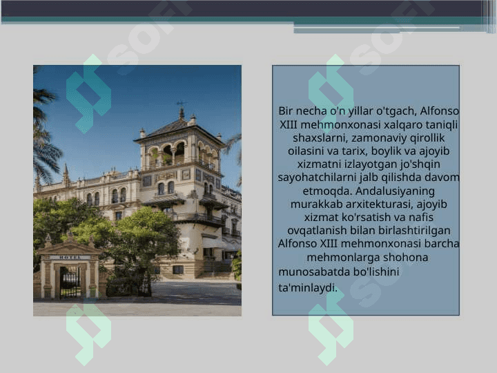Mehmonxona haqida umumiy ma’ lumotlar 2