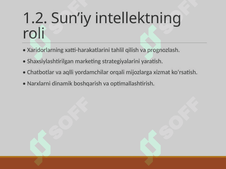 Elektron tijoratdagi raqamli innovatsiyalar 5