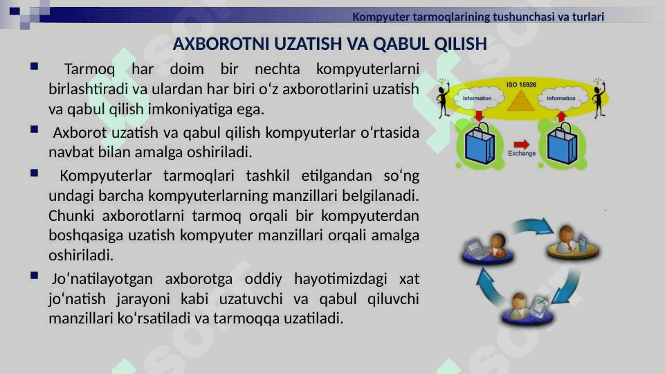 TELEKOMMUNIKATSIYA TARMOQLAR 7