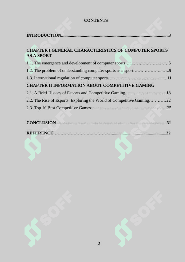 E- sports and Competitive Gaming 2