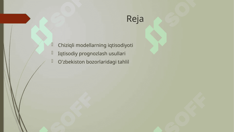 Iqtisodiyotda chiziqli model 2