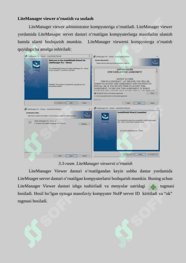 LiteManager dasturi yordamida kompyuterni masofadan boshqarish 3