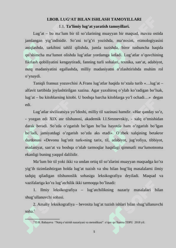 LUGʻAT BILAN ISHLASH TAMOYILLARI 4