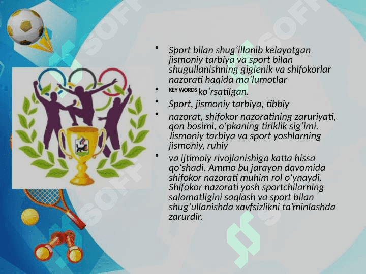 Tibbiy ko'rik va shifokor nazorati 2