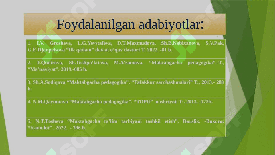Maktabgacha ta’limda markazlar faoliyatida olib boriladigan ishlar 3