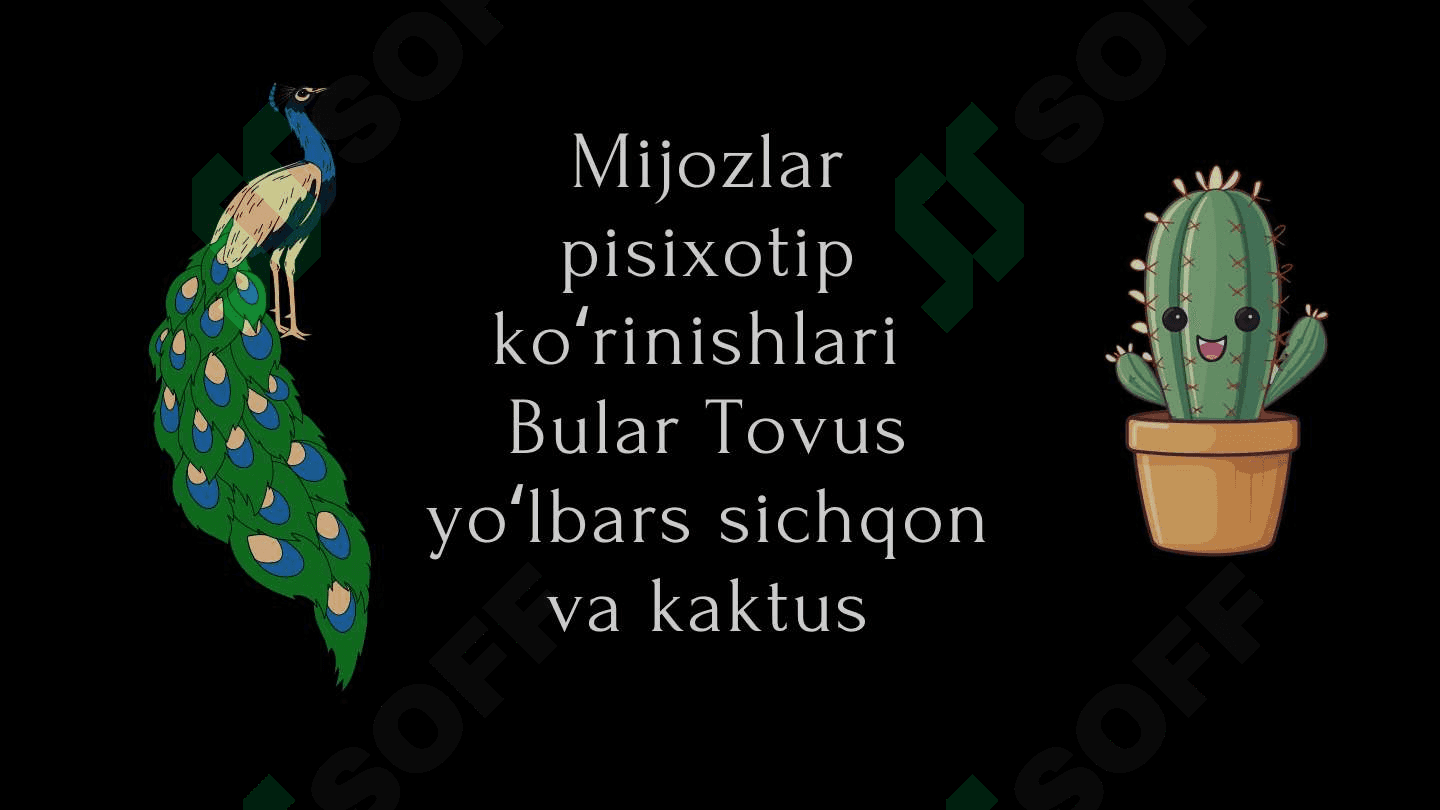 Mijozlarning psixologik ko'rinishlari 2