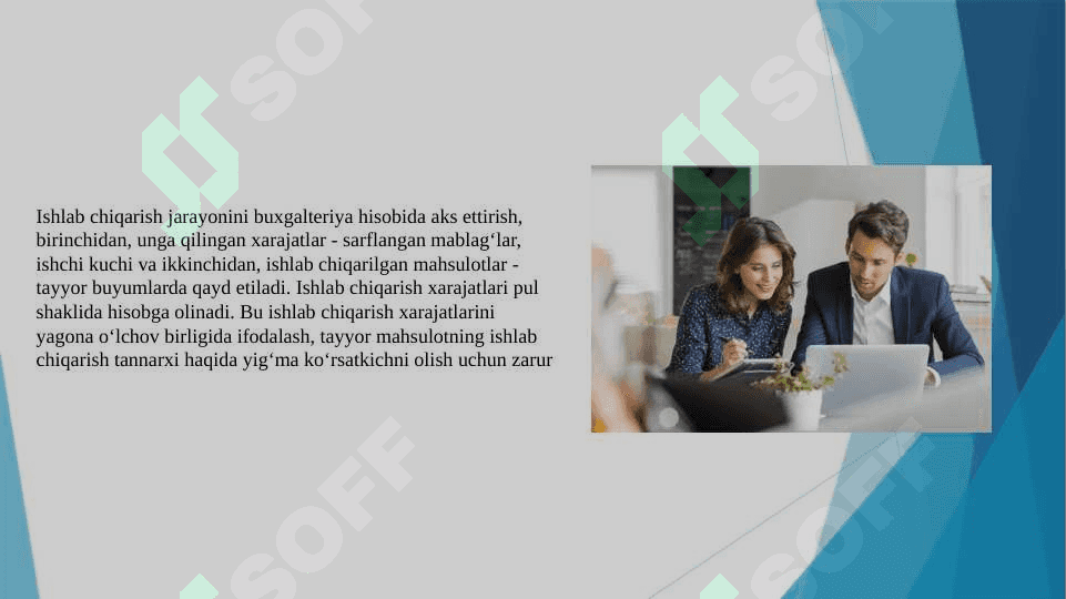 Biznes jarayonlari va ularni hisobga olish mavzusida slayd 7
