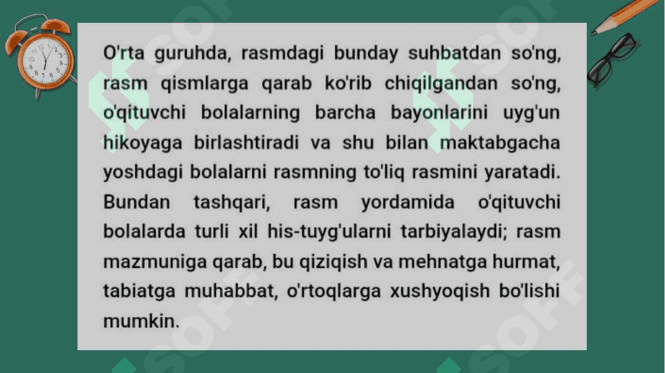 Bolalarga rasmga qarab hikoya tuzishni o'rgatish. 7