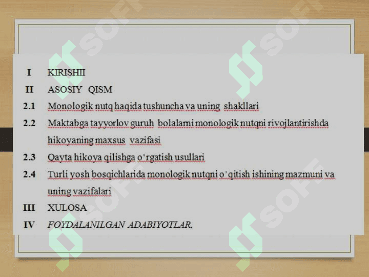 Bolalarni monologik nutqqa oʻrgatish 2