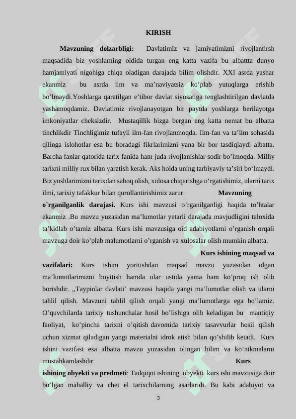 TAYPINLAR QO’ZG’OLONI 2 3
