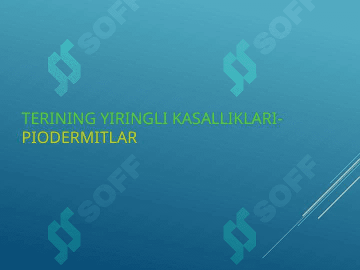 Terining yiringli kasalliklari 2