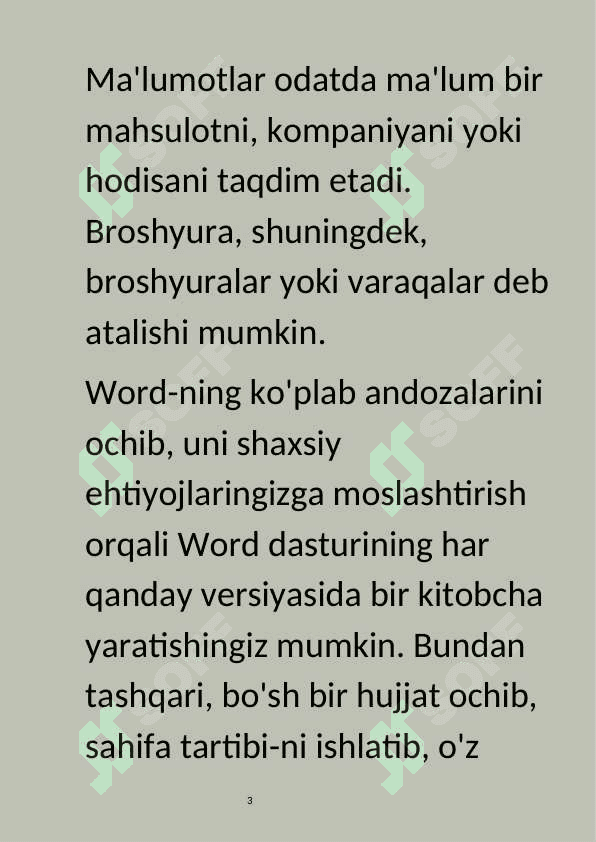 Axborot kommunikatsiya texnologiyalari 3
