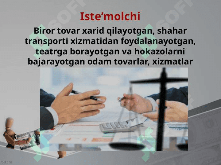 Iste'molchilarning huquq va majburiyatlari 2